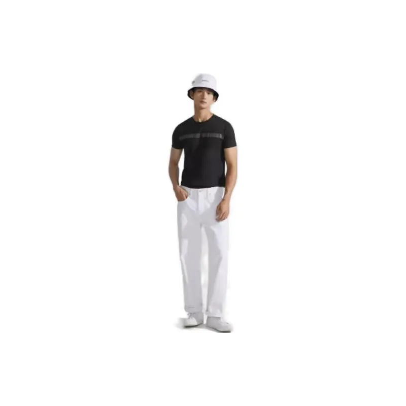 Calvin Klein T Shirts Men BEH Black-1
