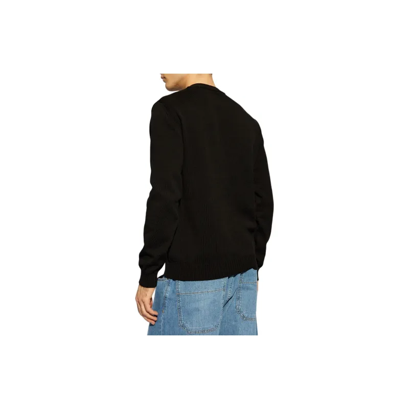 MOSCHINO Logo Embroidered Crewneck Jumper-3