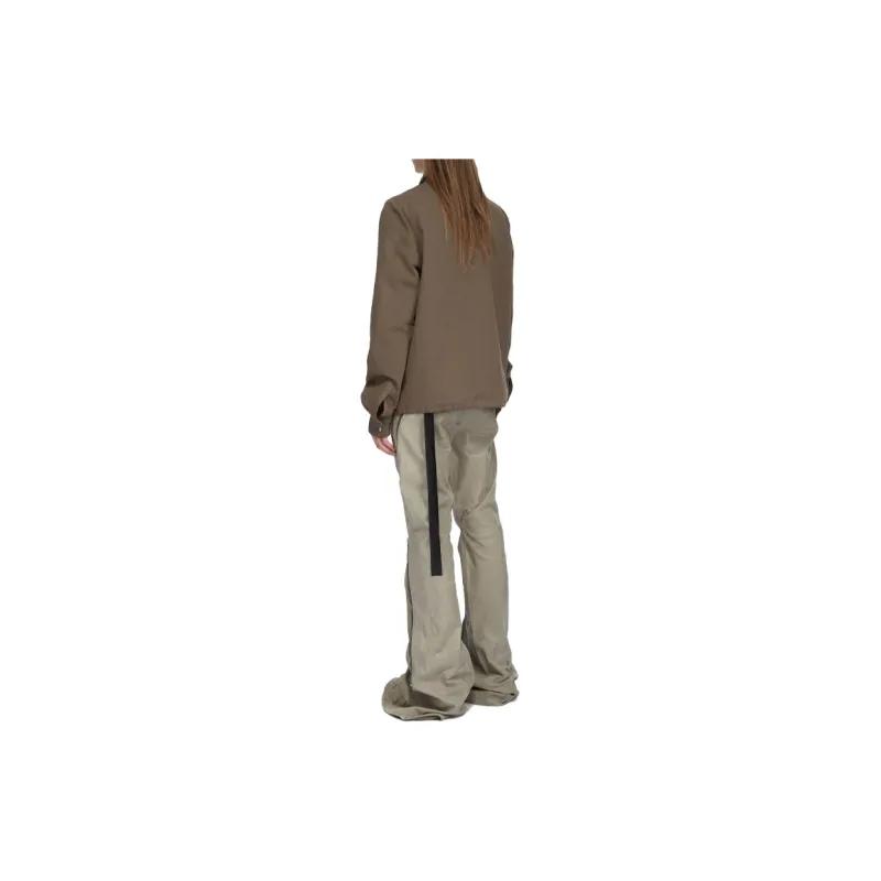 Rick Owens DRKSHDW Long Sleeved Zip Up Jacket-3