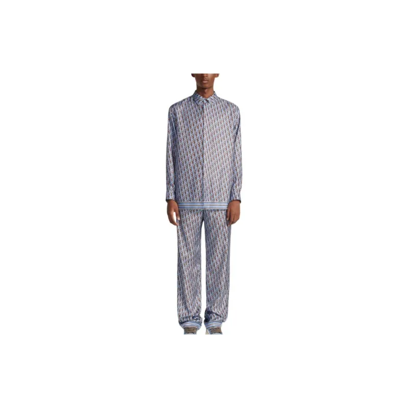 DIOR Oblique Long Sleeved Shirt-2