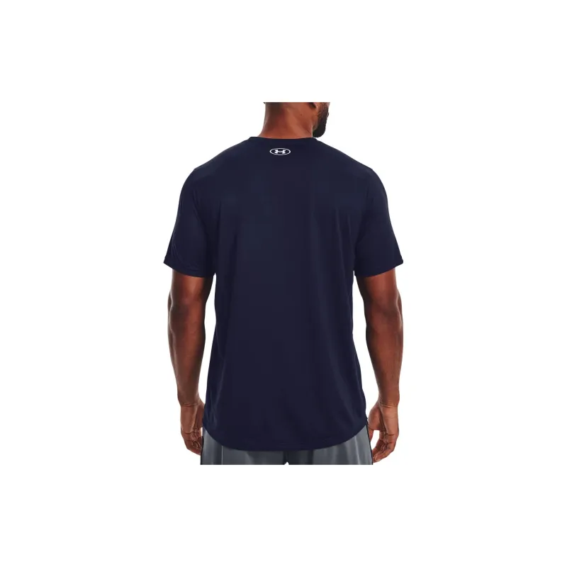 Under Armour Tech T Shirts Men Navy-3