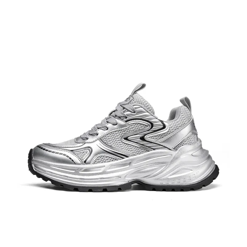 GNVA Wear-Resistant Low-Top Chunky Sneakers Unisex Box Included-16