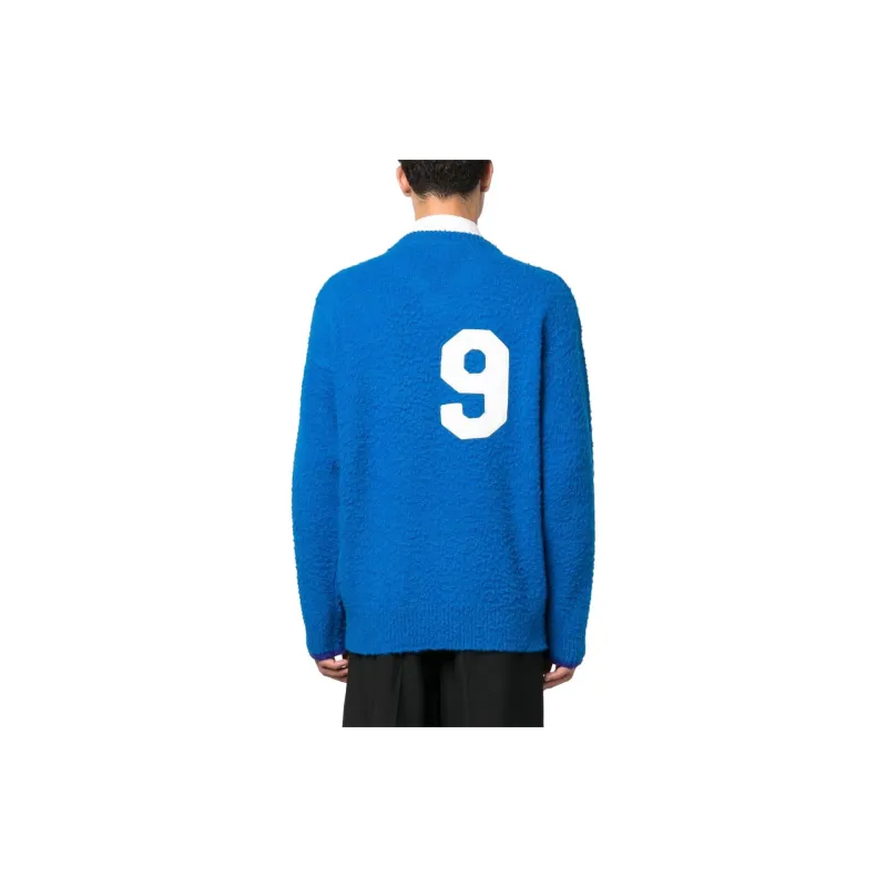 ERL Football V Neck Sweater-2