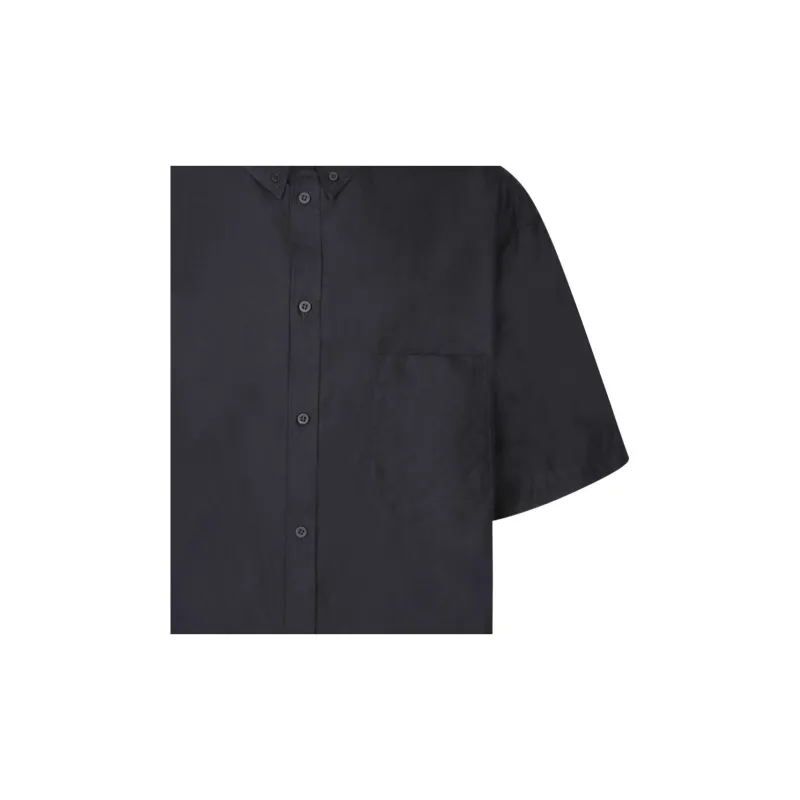 Balenciaga Collared Short Sleeve Shirt-5
