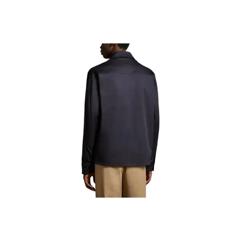 Moncler Shirt Men's Marine Blue-2