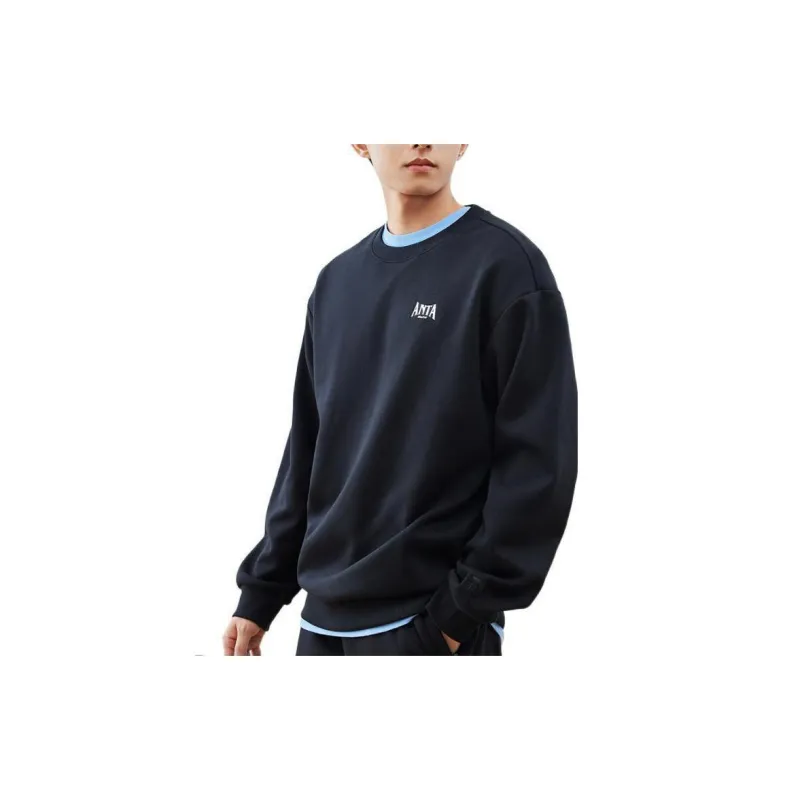 Anta Sweatshirt Unisex Basic Black-4