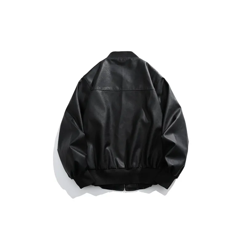 KRISTALIA Leather Jacket Unisex-5