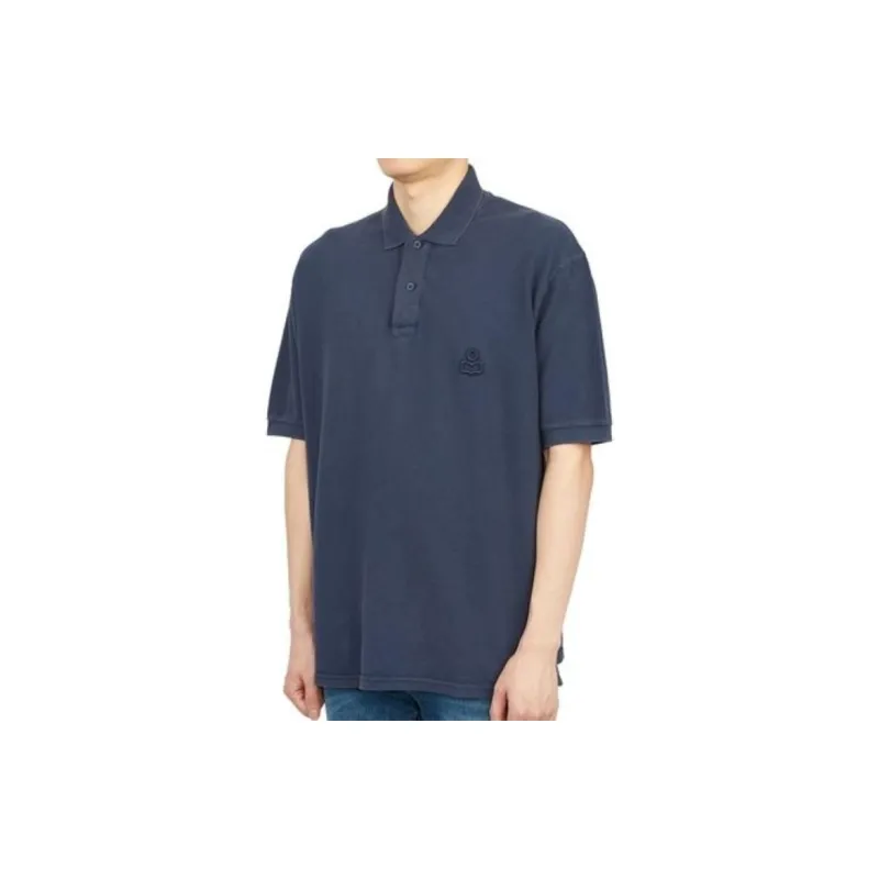 ISABEL MARANT Polo Shirts Men Marine Blue-2