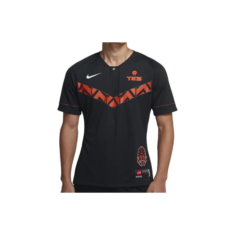 Nike T Shirts Men Black-2