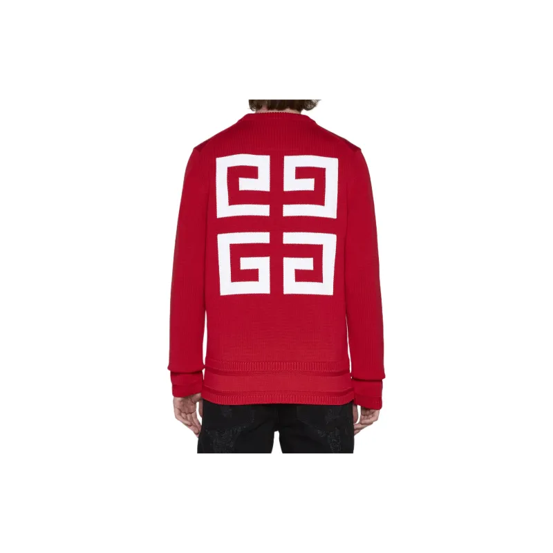GIVENCHY SS23 Sweater Men's Red-3