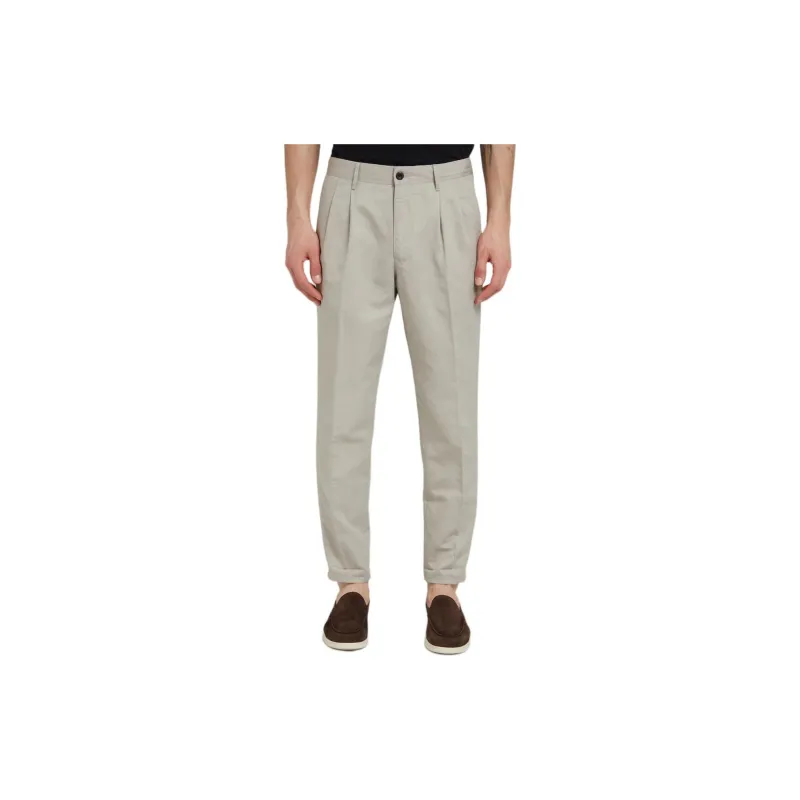 INCOTEX Straight Leg Trousers-2