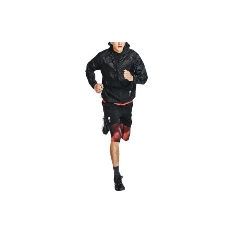 Under Armour Casual Shorts Men Black/Red Multicolor-1