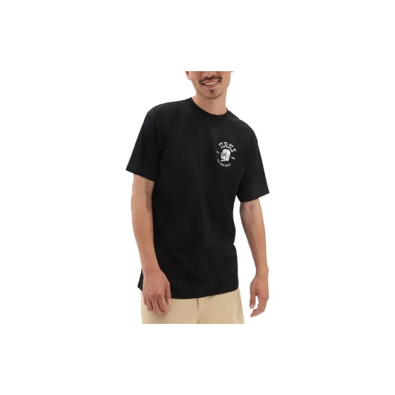 Vans SHAKEN SKULLS T-Shirts Men Black-2