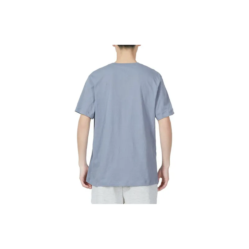 Nike T Shirts Men Sky Blue-3