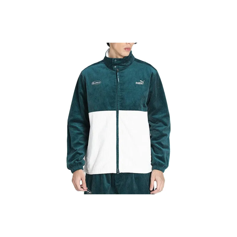 PUMA x BUTTER GOODS Jacket Men's Green-4