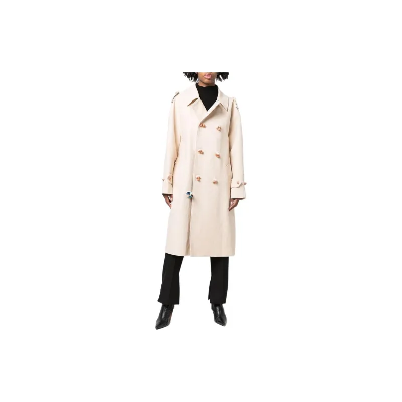 Doublet Coats Unisex Beige-3