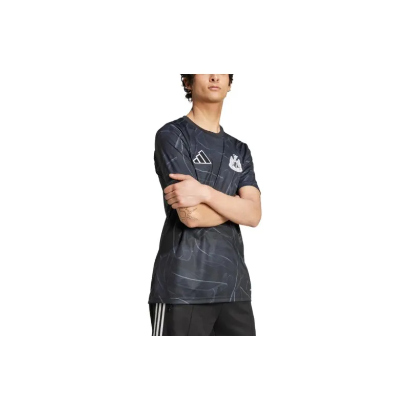 Adidas Newcastle United FC SS24 Soccer Jerseys Men's Black Gray Color-3
