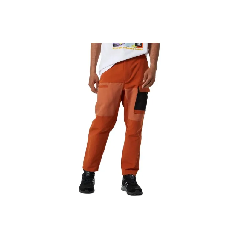New Balance Cargo Pants Men Orange-5