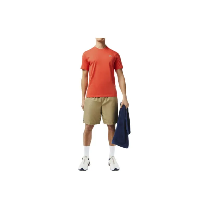 LACOSTE Sport Breathable T Shirt T Shirt Men's Watermelon Red-1