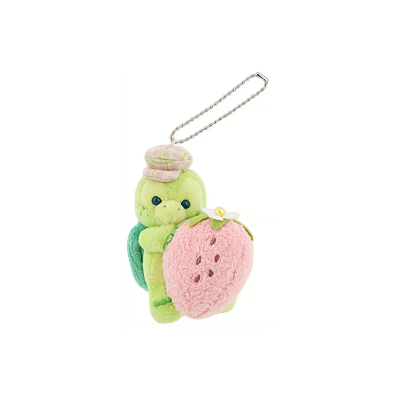 Disney 'Olu Mel Duffy And Friends Heart Shaped Strawberry Collection Dolls Plush Pendant 9cm High-1