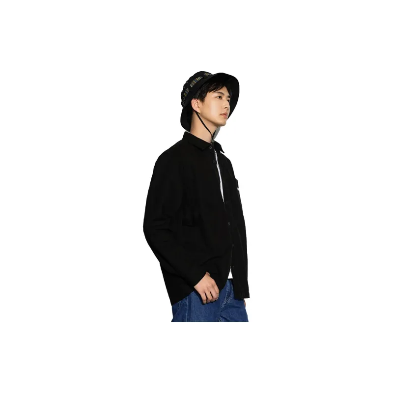 Lee Shirts Men Black-4