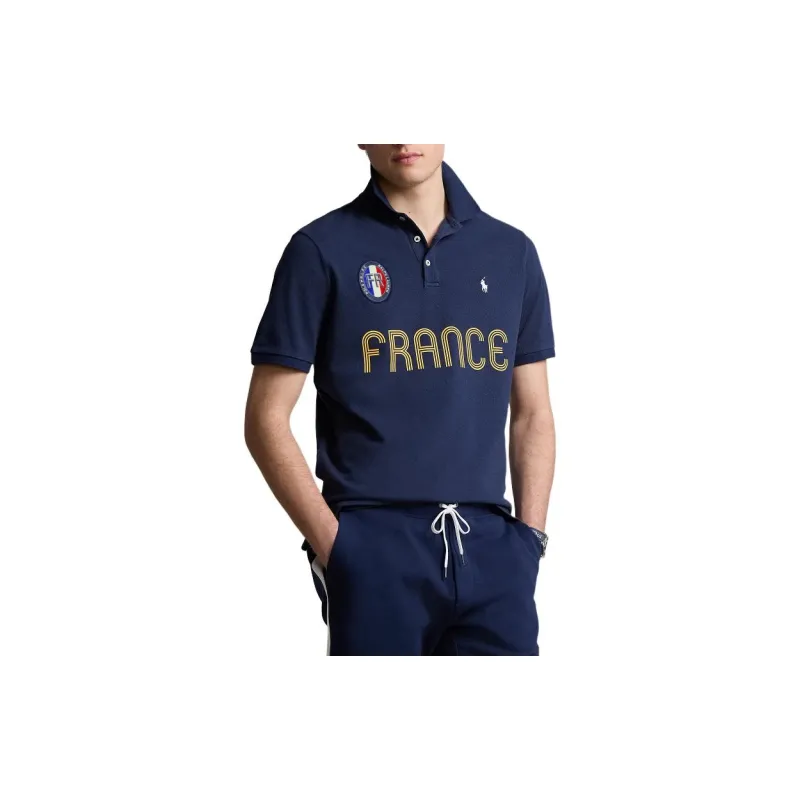 Polo Ralph Lauren SS24 Polo Shirt Men's Dark Blue-3