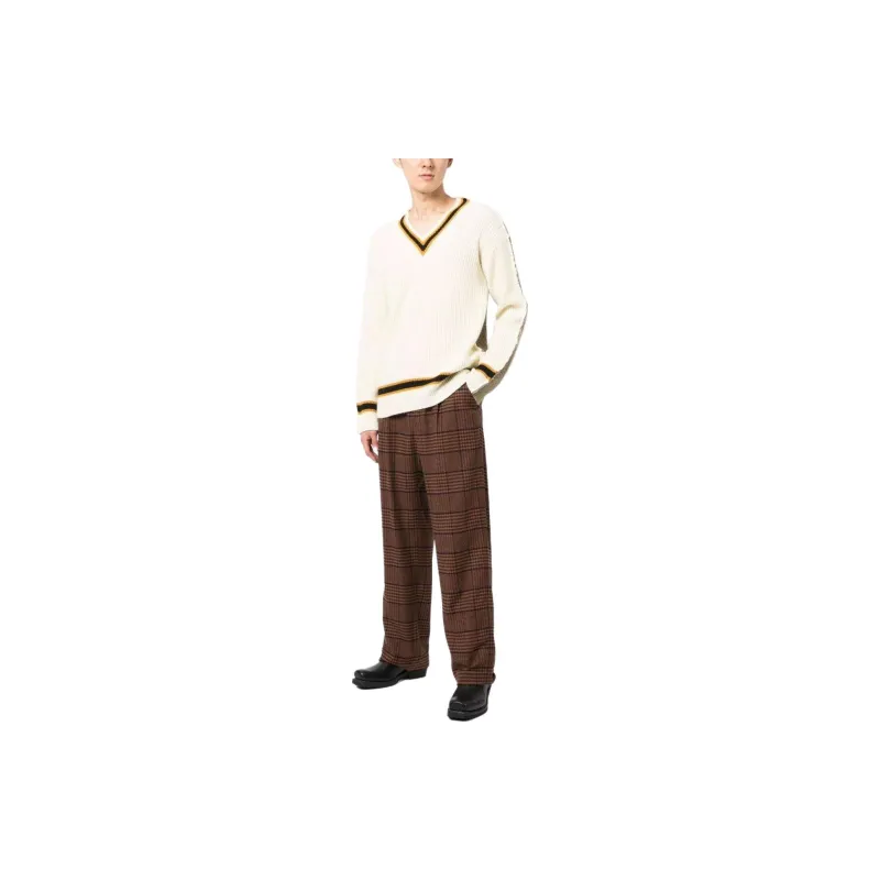 MARNI V neck Knitted Jumper-1
