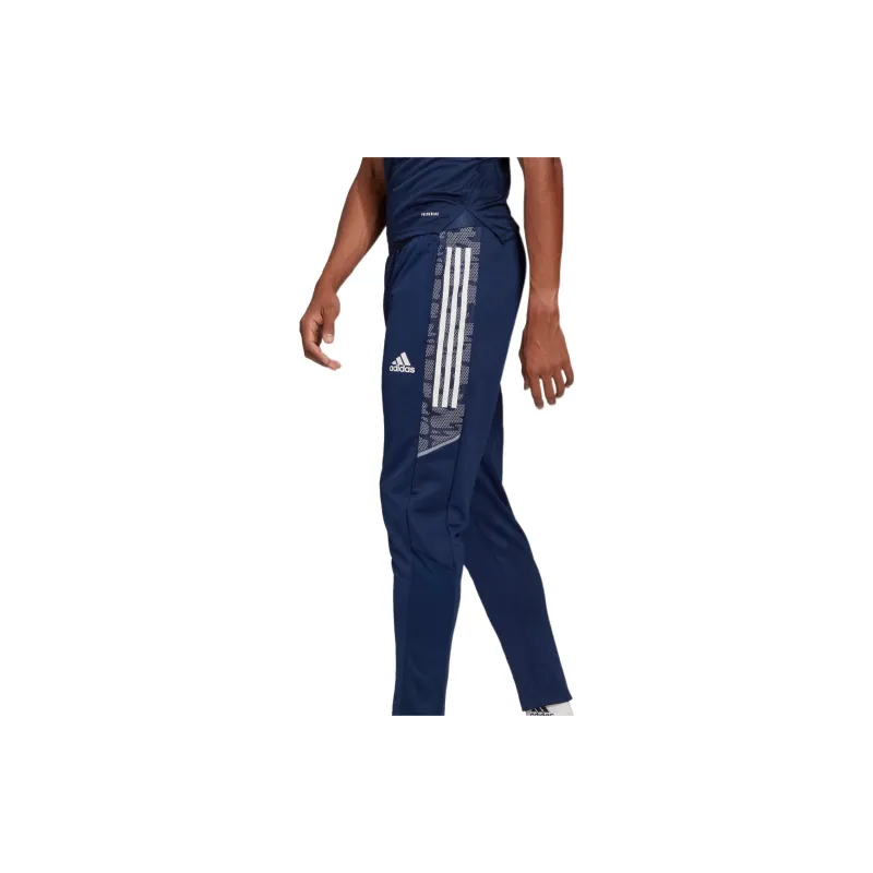 Adidas Knitted Sweatpants Men Blue-3