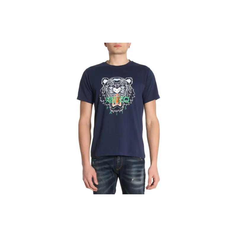 KENZO T-Shirts Men Dark Blue-3