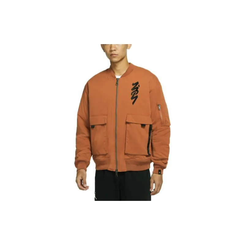 Jordan Puffer Jacket Men's Dark Reddish Brown-5
