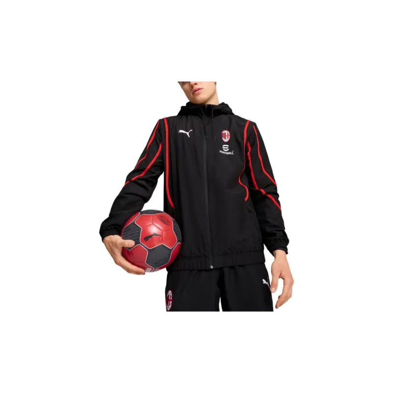 PUMA Ac Milan Pre-Match Men's Woven Soccer Jacket-2