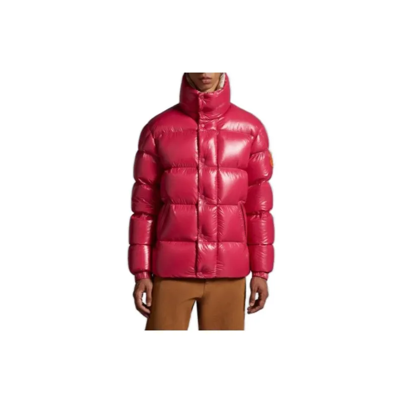 Moncler Dervox Series Down Jackets Men Pink-2