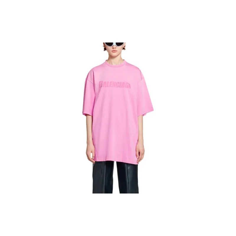 Balenciaga FW22 T-Shirt Unisex Pink-4