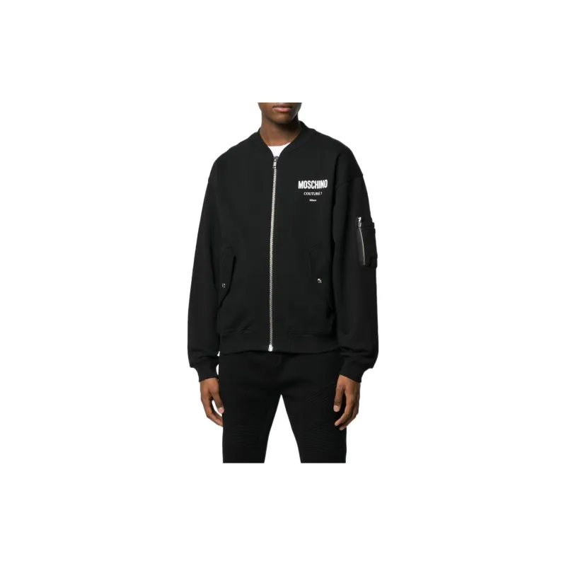 MOSCHINO Jackets Coats Men's Black-2