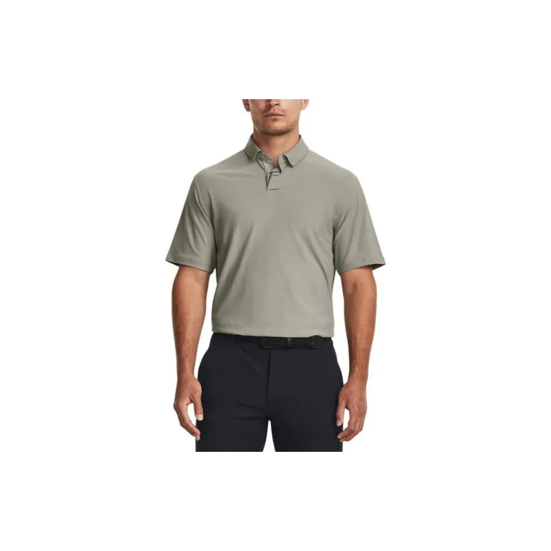 Under Armour Luxe Polo Shirts Men Green-2