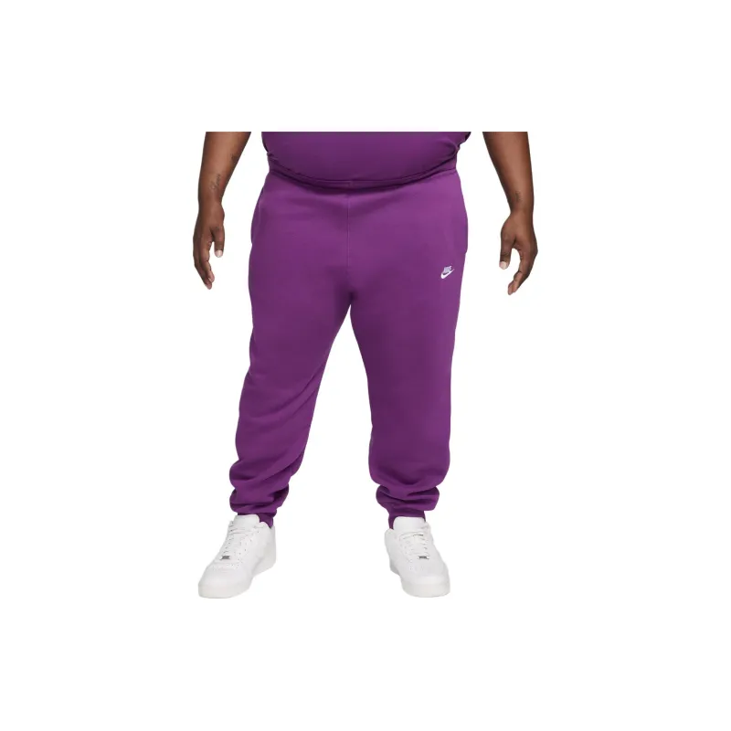 Nike Sportswear Club Fleece Joggers Knitted Sports Pants Unisex Purple-5