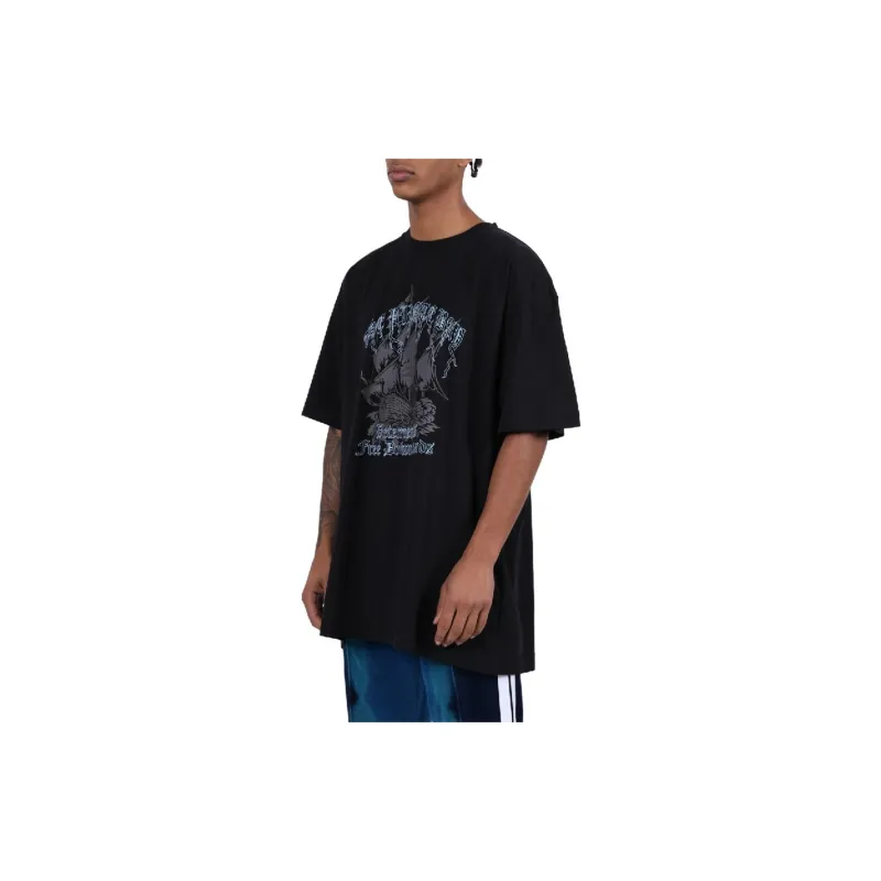 Vetements T Shirts Men Black-2