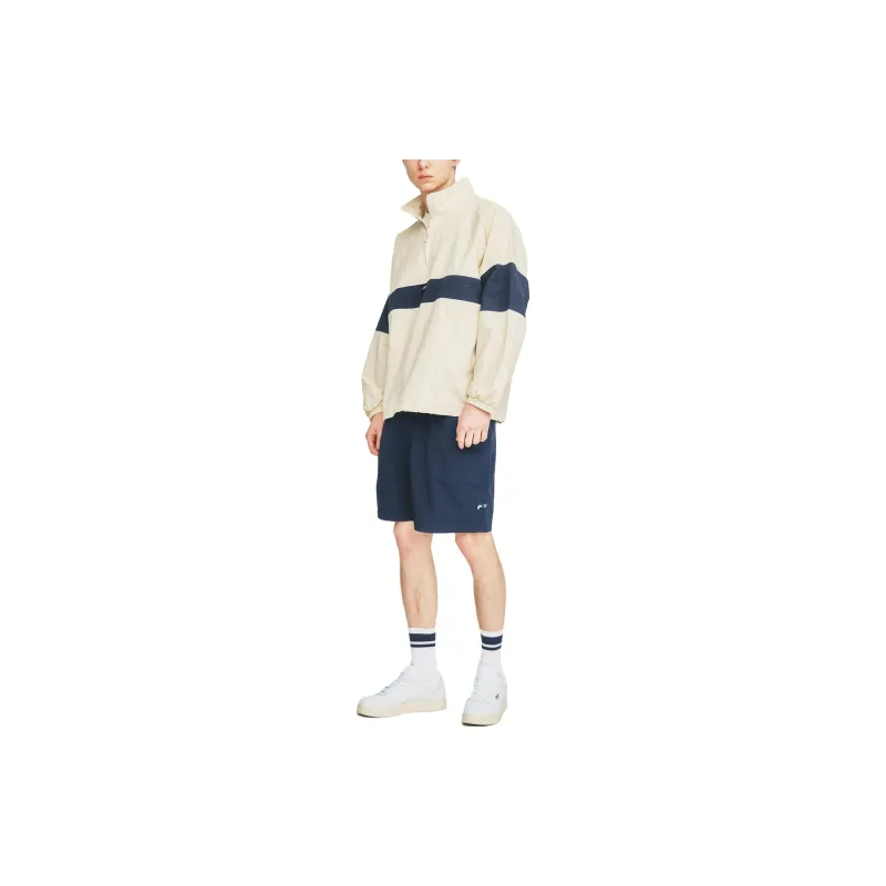 FILA Jackets Unisex Cream White-4