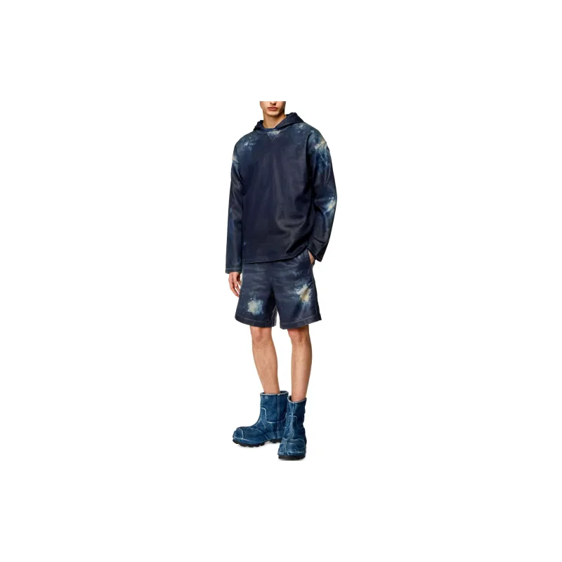DIESEL Denim Shorts Men's Dark Blue-1