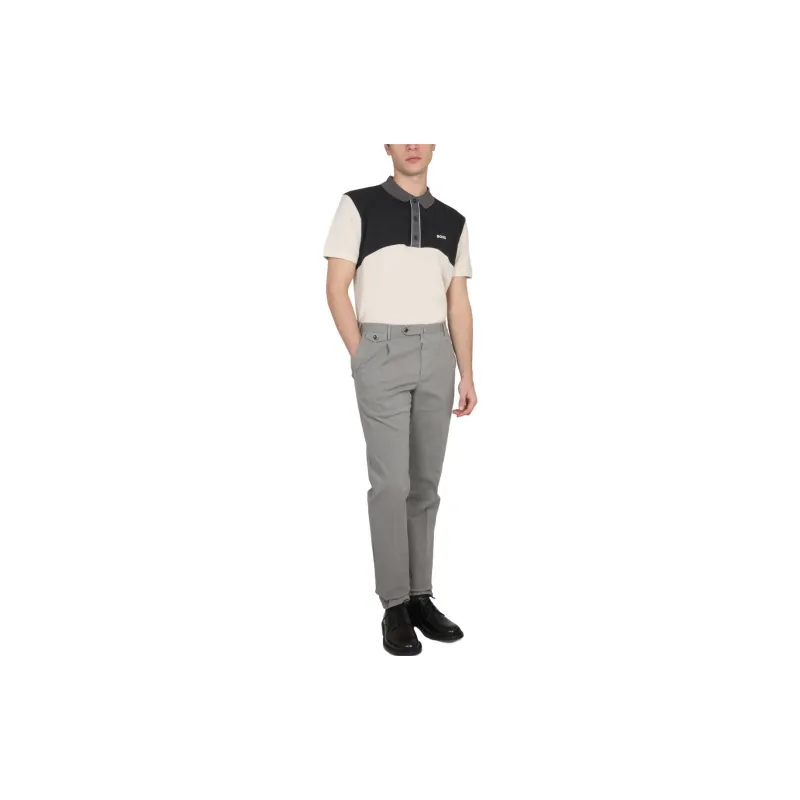 HUGO BOSS Color Blocked Polo Shirt-1
