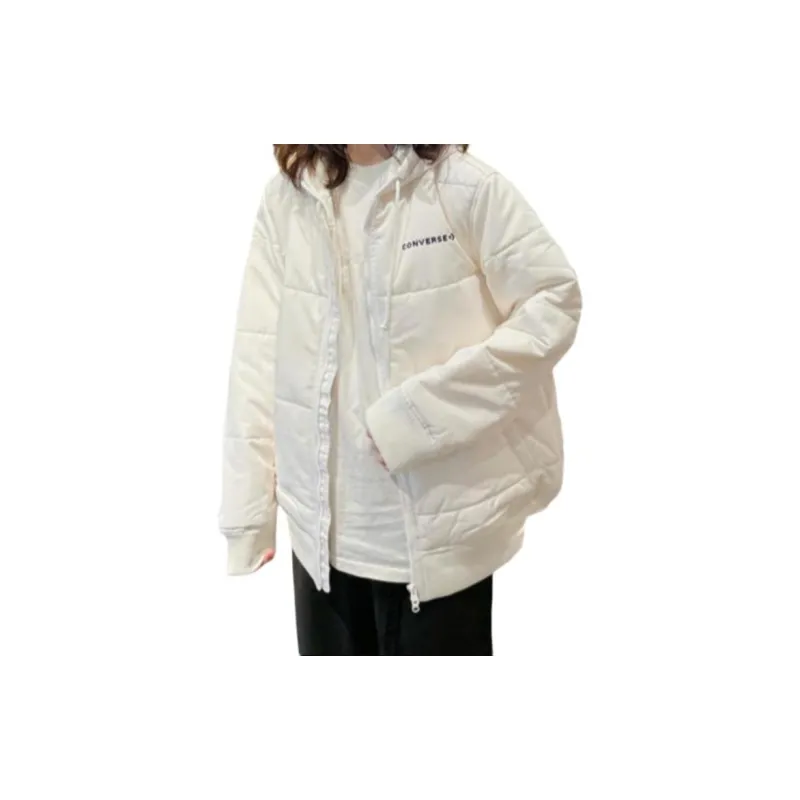 Converse Puffer Jacket Unisex White-2