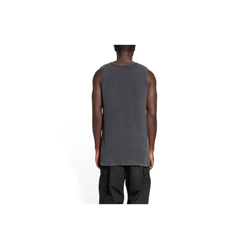 Balenciaga Tank Tops Loose Fit Style Men's Black-3