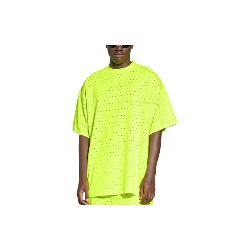 Balenciaga T-Shirts Men Green-2