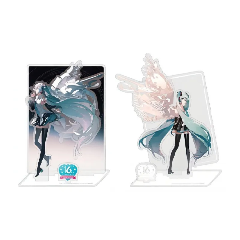 BEMOE Hatsune Miku 16TH Birthday Commemoration 'Future Collection' Badge Color Sheet Stand Anime Merchandise-7