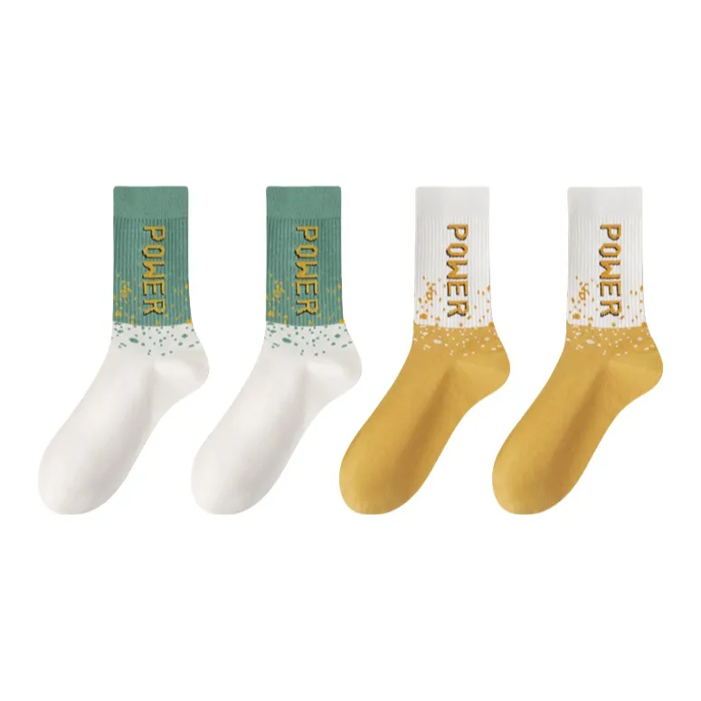Urban Beauty Mid-Calf Socks Men's Combo Set-15