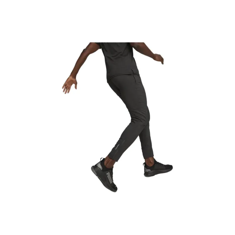 PUMA Casual Pants Men Black-4