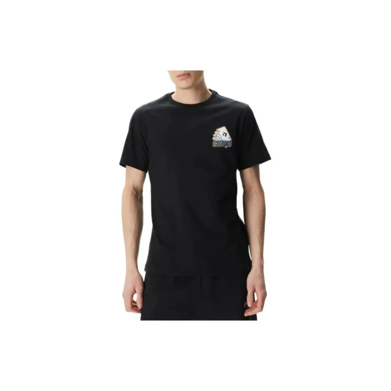 Converse Cons Card Skate T-Shirt Men's Black-3