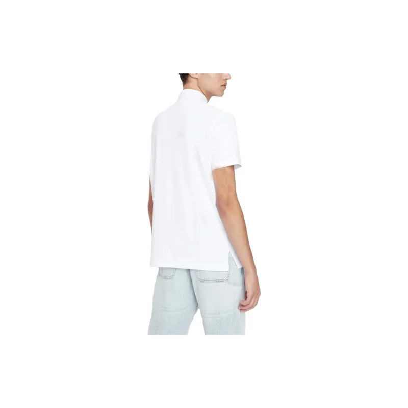 ARMANI EXCHANGEAE SS23 Polo Shirt Men's White-2