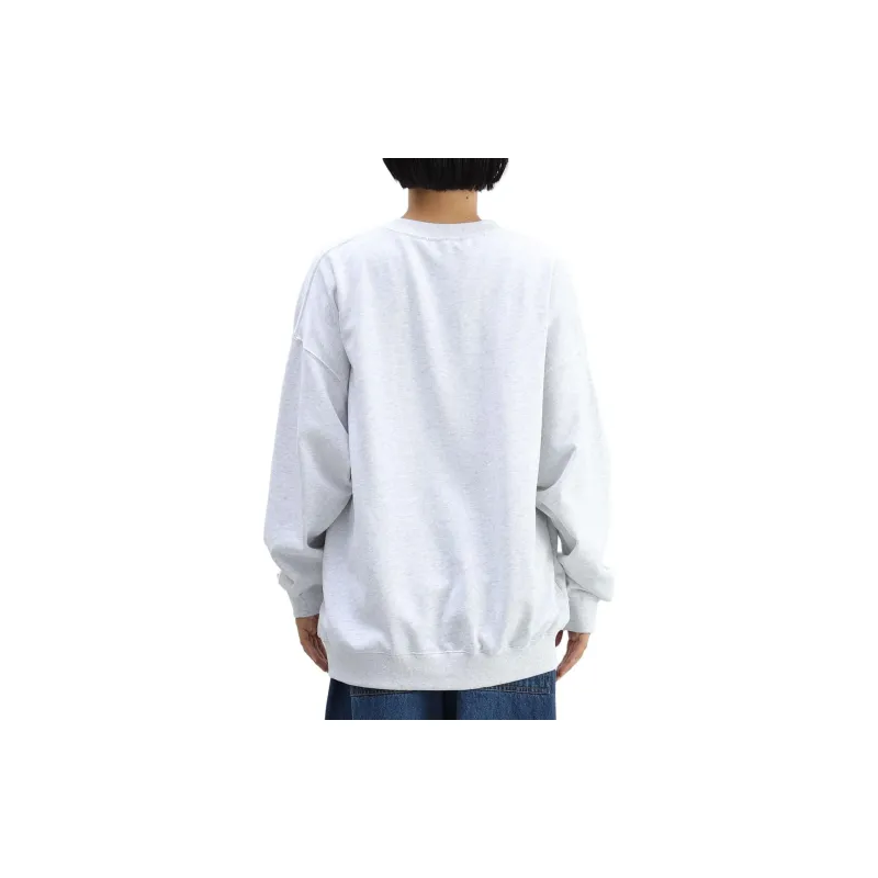 Beams HEART Sweatshirt Men's Light Gray-2