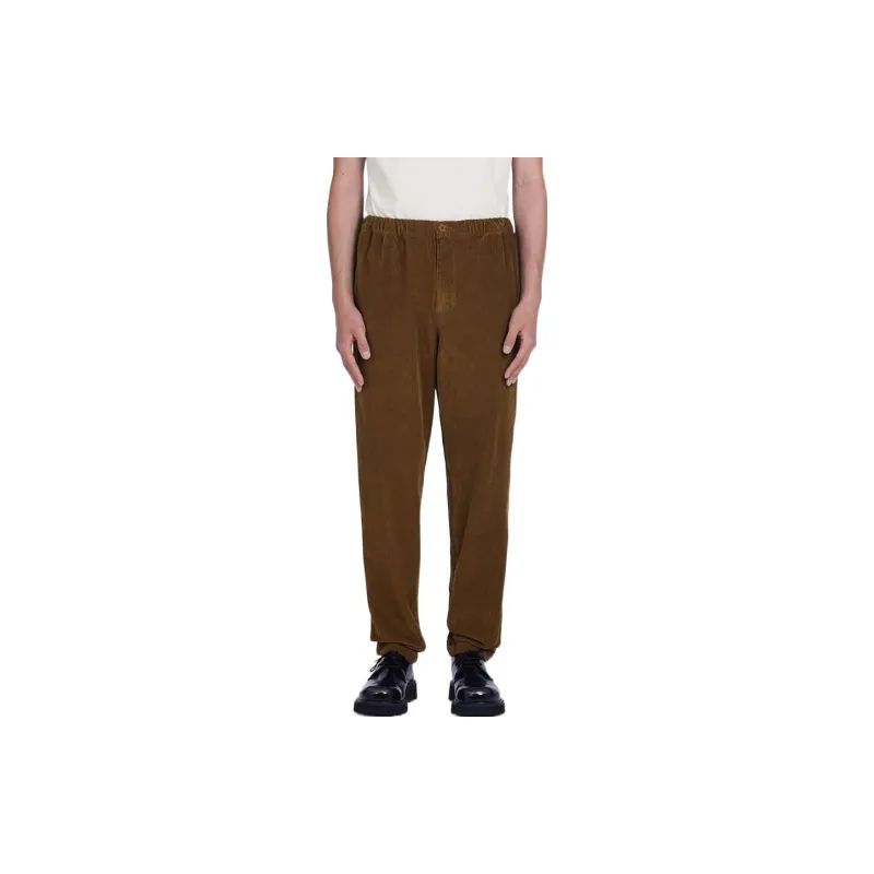 KENZO Casual Pants Men Brown-4